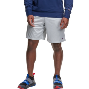 Men's Champion Classic Mesh Shorts XLarge Athletic Grey