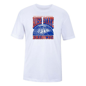 Boise State Broncos USCAPE Basketball Monument T-Shirt Large White
