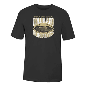 Colorado Buffaloes USCAPE Football Monument T-Shirt Medium Black