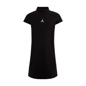 Girls' Jordan Ribbed Taping Midi Shirt Dress XLarge Black