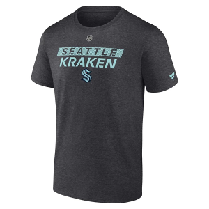 Seattle Kraken Fanatics 2024 Authentic Pro Primary T-Shirt Medium Grey Heather