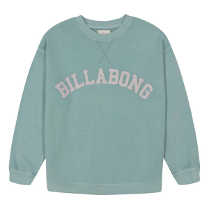 Girls' Billabong Logo Crewneck Sweatshirt Small Dusk Blue