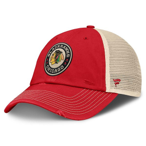 Chicago Blackhawks Fanatics Winter Classic Mesh Adjustable Hat One Size Red