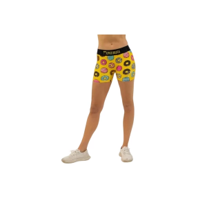 Women's ChicknLegs Compression Shorts Small Salty Donuts