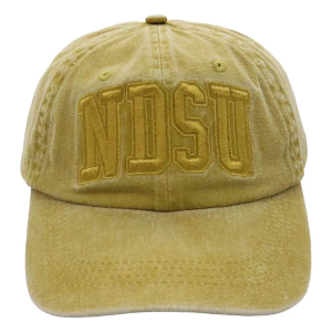 North Dakota State Bison Gameday Social Women's Tonal Varsity Adjustable Hat One Size Gold