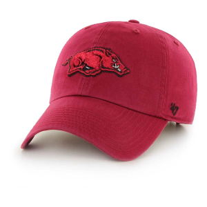 Arkansas Razorbacks 47 Brand Cleanup Adjustable Hat One Size Red