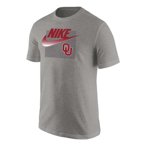 Oklahoma Sooners Nike Remix T-Shirt 2XLarge Dark Grey Heather