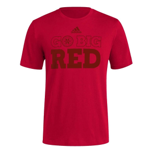 Nebraska Cornhuskers adidas Adi Color T-Shirt Small Red
