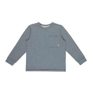 Kids' Rylee + Cru Pocket Long Sleeve T-Shirt 6/7 Heather Indigo