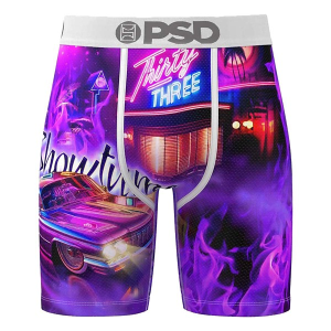 Men's PSD Aaron Jones Diner 33 Boxer Briefs Underwear Large Diner 33