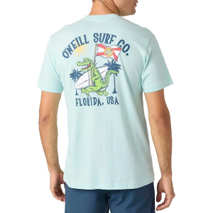 Men's O'Neill Crockett T-Shirt Medium Pastel Turquoise