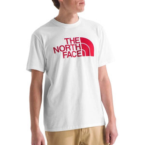 Men's The North Face Half Dome T-Shirt Small TNF White/Red