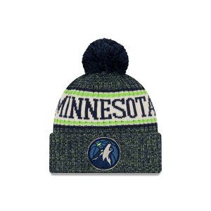 Minnesota Timberwolves New Era Sport Beanie One Size Navy