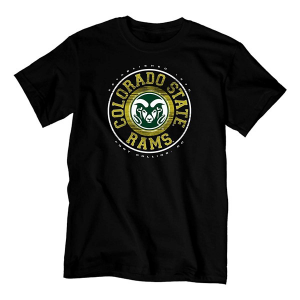 Colorado State Rams Blue 84 Collaboration T-Shirt Small Black