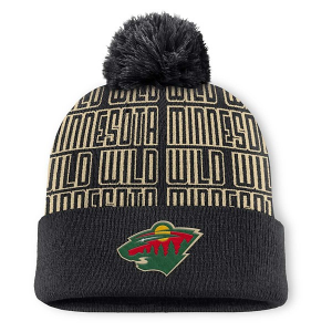 Minnesota Wild Fanatics Empty Net Beanie One Size Black