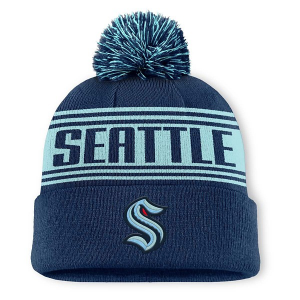 Seattle Kraken Fanatics Enforcer Beanie One Size Navy