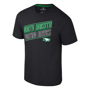 North Dakota Fighting Hawks Colosseum Neo T-Shirt XLarge Black