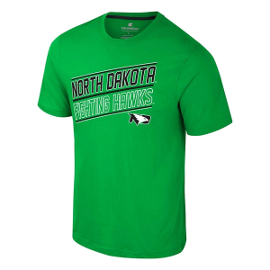 North Dakota Fighting Hawks Colosseum Neo T-Shirt XLarge Kelly Green