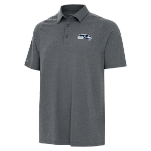 Seattle Seahawks Antigua Sand Polo Large Cranberry