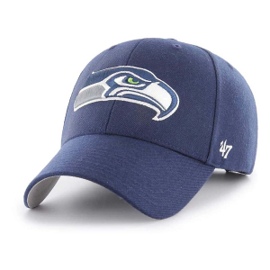 Seattle Seahawks 47 Brand MVP Adjustable Hat One Size Navy
