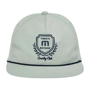 TravisMathew Local Favorite Golf Snapback Hat One Size Jadeite