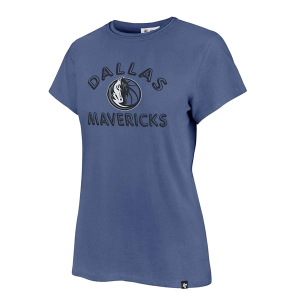 Women's Dallas Mavericks Frankie 47 Brand T-Shirt Medium Blue