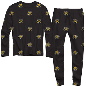 Wes and Willy Kids' Wichita State Shockers All Over Pajama Set