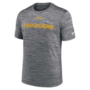 Los Angeles Chargers Nike Velocity Modern T-Shirt Large Anthracite