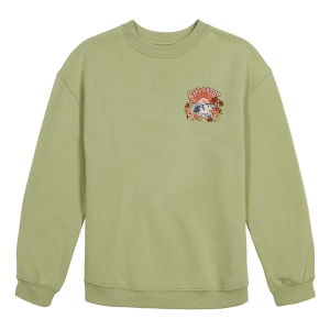 Girls' Billabong My Waves Crewneck Sweatshirt Medium Willow