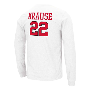 Nebraska Cornhuskers Colosseum Volleyball Lindsay Krause #22 T-Shirt Medium White