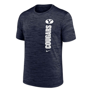 BYU Cougars Nike Sideline Velocity T-Shirt Small Navy