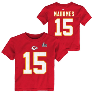 Toddler Kansas City Chiefs Nike Patrick Mahomes #15 Super Bowl LIX Bound T-Shirt 2T Red