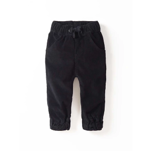 Little Bipsy Corduroy Joggers Baby 6/12 mo. Black Regular