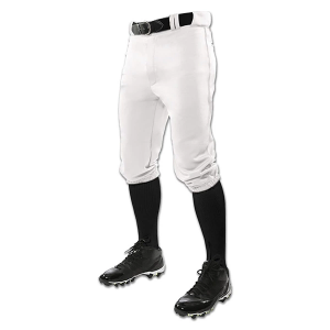 Men's Champro Triple Crown Knicker Baseball Pants 2XLarge White Regular