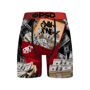 Men's PSD Money Boxer Briefs Underwear XLarge Stash Box