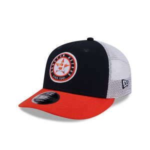 Houston Astros New Era Throwback 9Fifty Snapback Hat One Size Navy