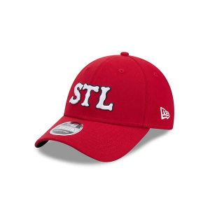 St. Louis Cardinals New Era City Connect 9Forty Adjustable Hat One Size Red