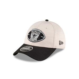 Las Vegas Raiders New Era 2024 Sideline Historic 9Forty Adjustable Hat One Size Tan