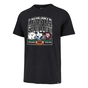 Texas Longhorns 47 Brand Women's Lonestar Showdown T-Shirt XLarge Black