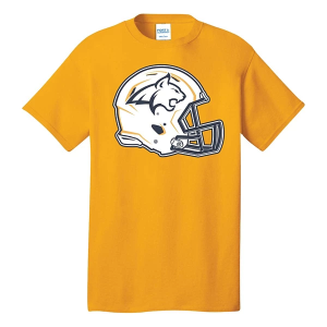 Montana State Bobcats Range Helmet T-Shirt 2XLarge Gold