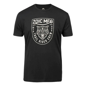 Men's ZOIC Trail Crew T-Shirt Large Black
