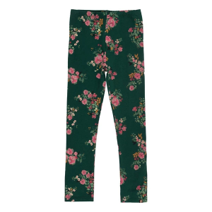 Girls' Nano Noruk Garden Leggings 6 Royal Green
