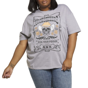 Women's Goodie Two Sleeves The Moonshiners T-Shirt 2X Paloma