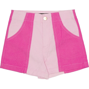 Girls' Joe's Jeans Avril 2-Tone High Rise Jean Shorts 6 Hot Pink