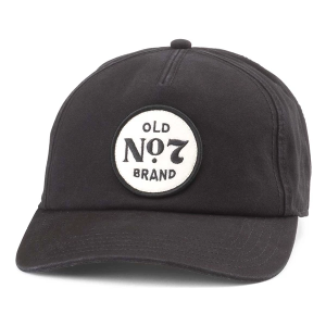 Men's American Needle Jack Daniel's Canvas Snapback Hat One Size Black