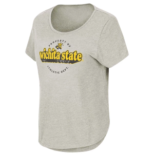 Wichita State Shockers Colosseum Girls' Jupiter Kids' T-Shirt XSmall Tan