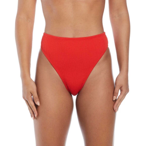 Women's Nike Essential High Waist Swim Bottoms Sporty Large Light Crimson
