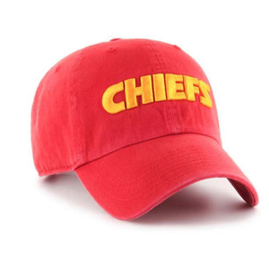Kansas City Chiefs 47 Brand Clean Up Adjustable Hat One Size Red