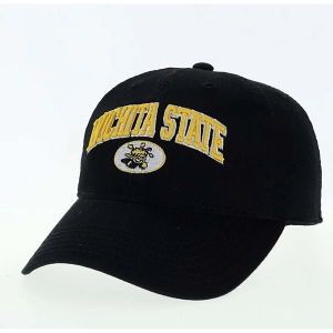 Wichita State Shockers Legacy Athletic Main Event Hat Kids' Adjustable Hat One Size Black