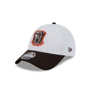 Cleveland Browns New Era 2024 Training Camp 9Forty Adjustable Hat One Size White